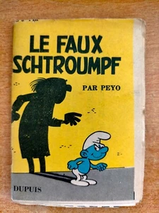 seltene SPIROU Beilage MINI REZIT Nr. 1211 Die falschen Schlümpfe PEYO 1961 GUT ++ - Bild 1 von 3