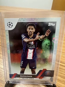 2022-23 Topps UEFA Club Marquinhos Starball Paris Saint-Germain - Bild 1 von 2