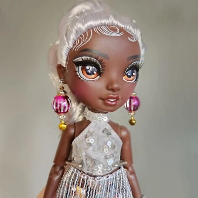 Christmas Doll Jewelry Rainbow High Blythe Earrings OOAK Pullip Custom BJD - Image 1 of 4