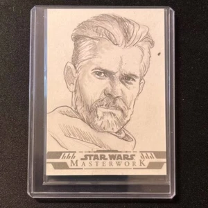 ๐๏ธ2024 TOPPS STAR WARS MASTERWORK SKETCH CARD ARTIST AUTO 1/1 - Picture 1 of 2