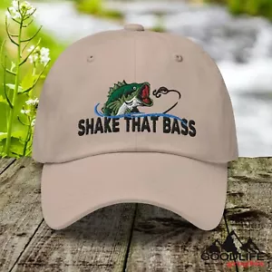 Cappello a palla papà Shake That Bass divertente pesca per uomo donna - Foto 1 di 34