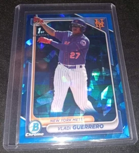 2024 Bowman Chrome Sapphire Edition Vladi Guerrero New York Mets BCP-250 - Picture 1 of 2