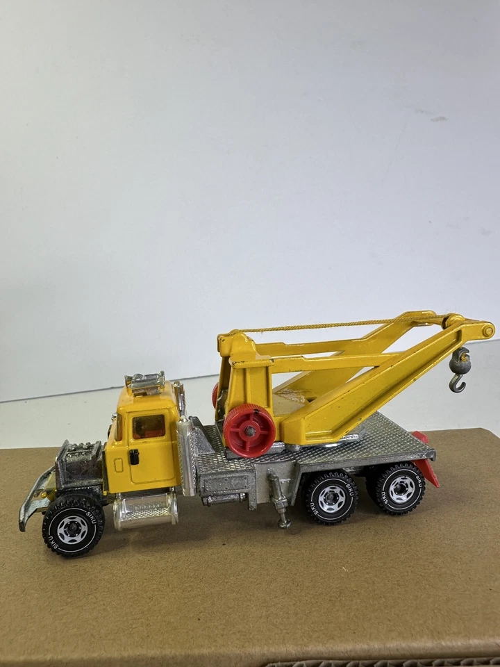 Camión de remolque de juguete fundido a presión SIKU Yellow Mack PS315 de colección de los años 80 - con Alemania (ver foto) Foto 1 de 4