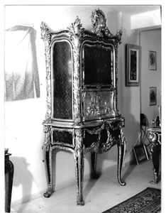 Antique Royal Classic Cabinet Original Black and White Photograph 9.5x7'' - Picture 1 of 2