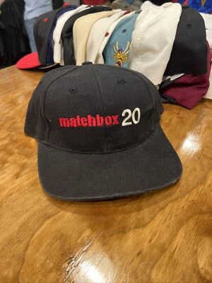 Vintage Matchbox 20 Black Red And White Embroidered Hat - Image 1 of 4