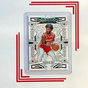2022-23 Panini Obsidian Saddiq Bey #109 Contra Etch Case Hit Sp Hawks - Picture 1 of 2