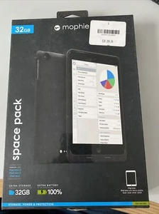 Mophie Space Pack Schutzhülle mit integrierter 32 Gbyte und Batterie Ipad Mini - Bild 1 von 6