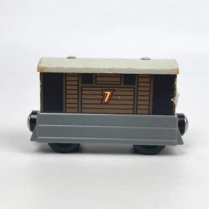VTG 2001 Thomas Wooden Railway TOBY THE TRAM LOCOMOTIVE #7 Magnetic Train - Picture 1 of 9