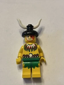 Vintage 1994 LEGO Minifigur Islander männlich pi070 Piraten Kahuka - Bild 1 von 18