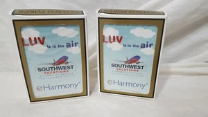 Naipes de Southwest Airlines ""luv está en el aire"" eHarmony Gemaco Poker (2) - Imagen 1 de 5
