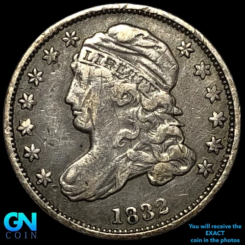 1832 Capped Bust Dime  #E5955 Cover