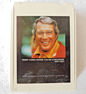 Perry Como: Where You're Concerned - 8 Track - RCA - AFS1-2641 - Picture 1 of 4