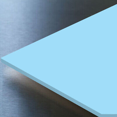 Hygienic Wall Cladding Sky Blue Pastel Shade - Optional Trims - PVC Wall Sheets • 87.11£