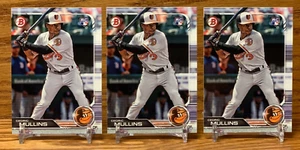 CEDRIC MULLINS Rookie Card 3 Card LOT | 2019 Bowman BALTIMORE ORIOLES #4 - Picture 1 of 2