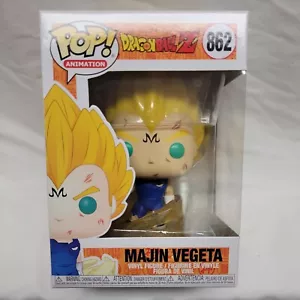 Funko POP! Figura de vinilo Dragon Ball Z Majin Vegeta #862 con protector - Imagen 1 de 7