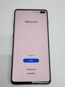 DEFECTIVE - Samsung Galaxy S10+ - Black - 128 GB - GSM Unlocked - 8739 - Picture 1 of 4