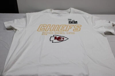 Nike Super Bowl 58 T-Shirt Men’s 2XL White Kansas City Chiefs The Nike Tee - Image 1 of 3