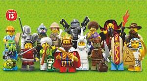 Lego Minifigure Series 13 You-Pick 71008 New Unicorn Hot Dog King Samurai Wizard