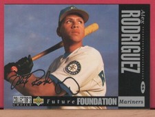 1994 UD Collector's Choice ALEX RODRIGUEZ - SILVER SIGNATURE Rookie Card #647 RC