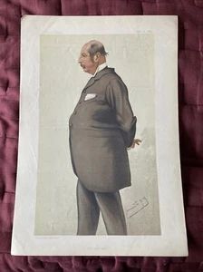 Vintage Vanity Fair Print, 10x15, Despatches, February 16, 1884 - Bild 1 von 11