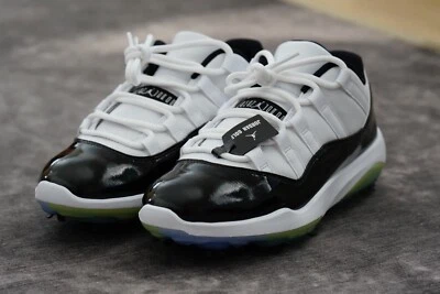 Jordan 11 Low Golf XI Concord 2019 talla 7 nuevo negro blanco Nike Foto 1 de 4