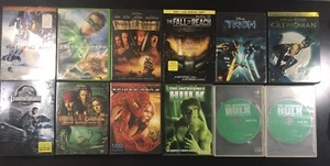 9 Kids DVDs POTC Green Lantern Spiderman Tron Halo Cat Woman Jurassic World More - Picture 1 of 14