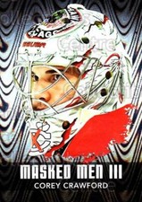 2010-11 Between The Pipes Masked Men III Silver #11 Corey Crawford