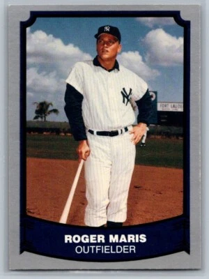 Pacific Baseball Legends #89 1988 Roger Maris New York Yankees Foto 1 de 2