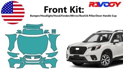 For Subaru Forester 2022-2024 Front Paint Protection Film PreCut Kit PPF - Image 1 of 4