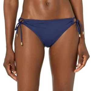 La Blanca Women Island Goddess Side Loop Hipster Bikini Bottom, Indigo, 12 - Picture 1 of 2