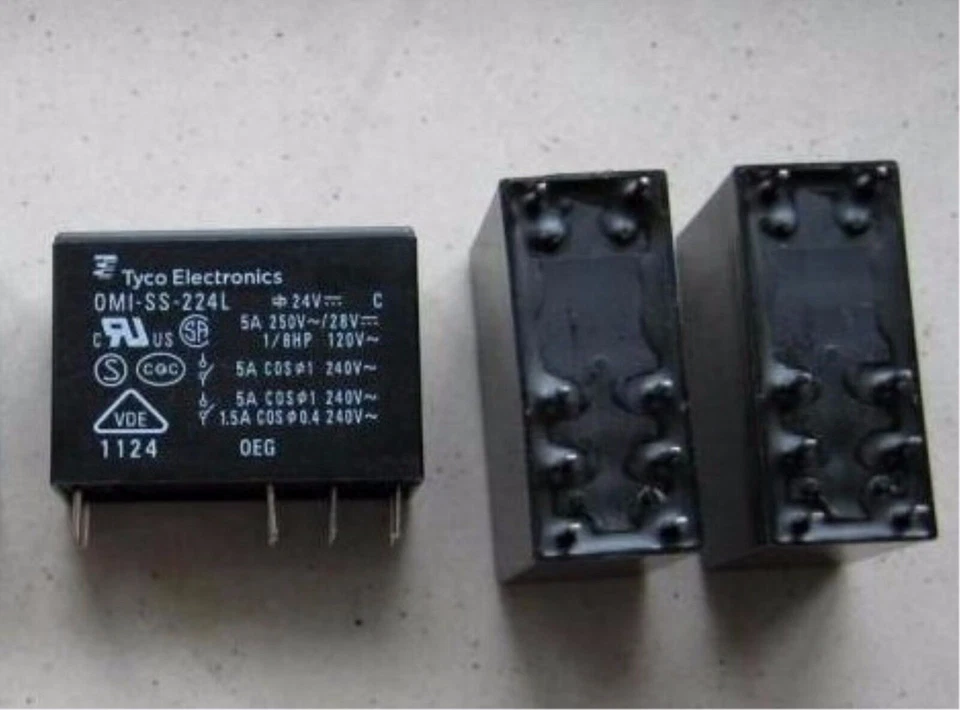 1PCS NEW TYCO Relay OMI-SS-224L 5A DC24V - Image 1 of 1