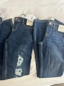 NWT ABERCROMBIE & FITCH GIRL JEAN LOT (4) YOUTH Size 11-12 - Picture 1 of 11