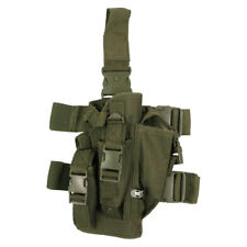 Army Security Tactical Leg Holster 3 Mag Pouches Combat Airsoft Military Olive
