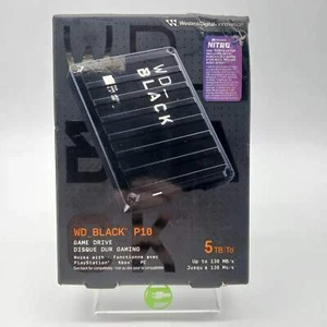 New Western Digital WD 2.5" BLACK P10 Game Drive 5TB USB 3.2 GEN 1 HDD - Afbeelding 1 van 6