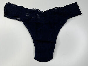 hanky panky NWT original  size 4-14 navy blue lace women’s panties A6