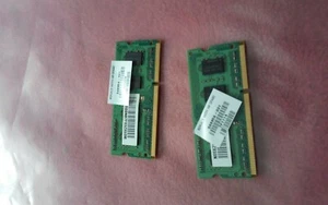 4GB SAMSUNG 2x2GB M471B5773chs-CH9 1RX8 PC3-10600S 598856-001 LAPTOP MEMORY RAM - Picture 1 of 2