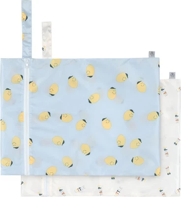 Borsa Riutilizzabile per Il Bagnato Borsa per Pannolini Borsa per Vestiti per Ba - Immagine 1 di 4