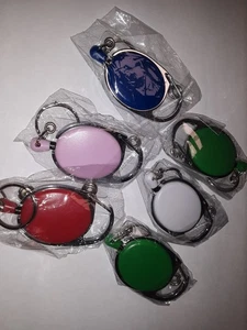 6 Stück Einziehbar Ausweishalter Oval Rolle Clip Krankenschwester Lehrer Ausweis Name Karte - Bild 1 von 6
