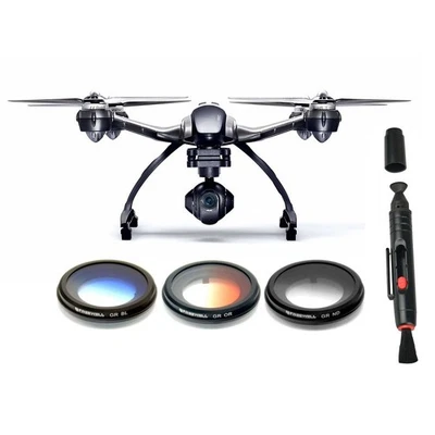 Freewell 3x Verlaufsfilter Grau, Orange, Blau für Yuneec Typhoon H - Q500 4K - B - Bild 1 von 3