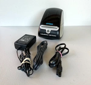 Dymo LabelWriter 450 Turbo Thermo Etikettendrucker 1750283 GETESTET funktioniert mit Kabeln - Bild 1 von 9