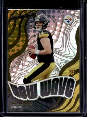 2025 Revolution Will Howard New Wave RC Rookie #8 Steelers - Image 1 of 2