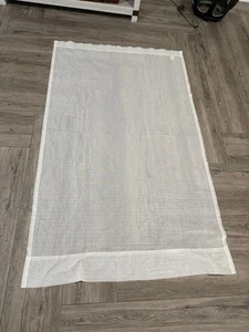 Einzelne transparente Stange Tasche Gardinenscheibe 37" B x 62" L - Bild 1 von 6