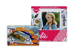 Barbie 1000 Piece Jigsaw Puzzle + FREE Giant Puzzle Roll-Up Mat 1500pc - Picture 1 of 8