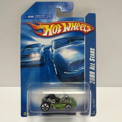 Hot Wheels 2008 All Stars verde Go Kart Mattel coche de juguete 062/196 Foto 1 de 3