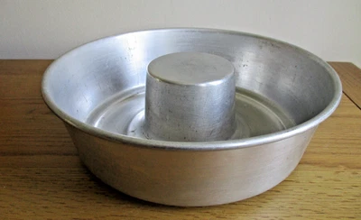 Aluminium Savarin Ring Mould 23 cm diameter RING Baking Tin CAKE Aspic Jelly - Image 1 of 3