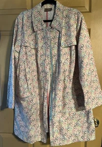 D.h. Relaxed Damen Regenmantel Jacke Pastell Größe L Neu Helle Farben,E25L36 - Bild 1 von 11