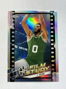 2024 Topps Chrome Basketball Jayson Tatum Film Studio Rifrattore Boston Celtics🔥 - Foto 1 di 3