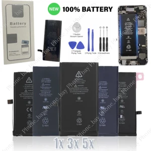 Replacement Internal Battery Lot For iPhone 7 8 Plus X XS XR 11 12 13 14 Pro MAX - Picture 1 of 35