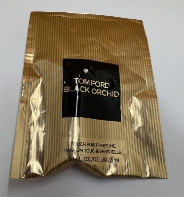 NEW SEALED TOM FORD BLACK ORCHID TOUCH POINT PERFUME DELUXE SAMPLE TRAVEL .1 OZ - Image 1 of 3