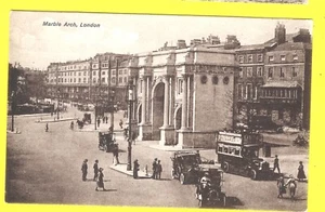 UK VINTAGE POSTCARD MARBLE ARCH LONDON ! - Picture 1 of 2